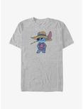 Disney Lilo & Stitch Americana Stitch Big & Tall T-Shirt, ATH HTR, hi-res