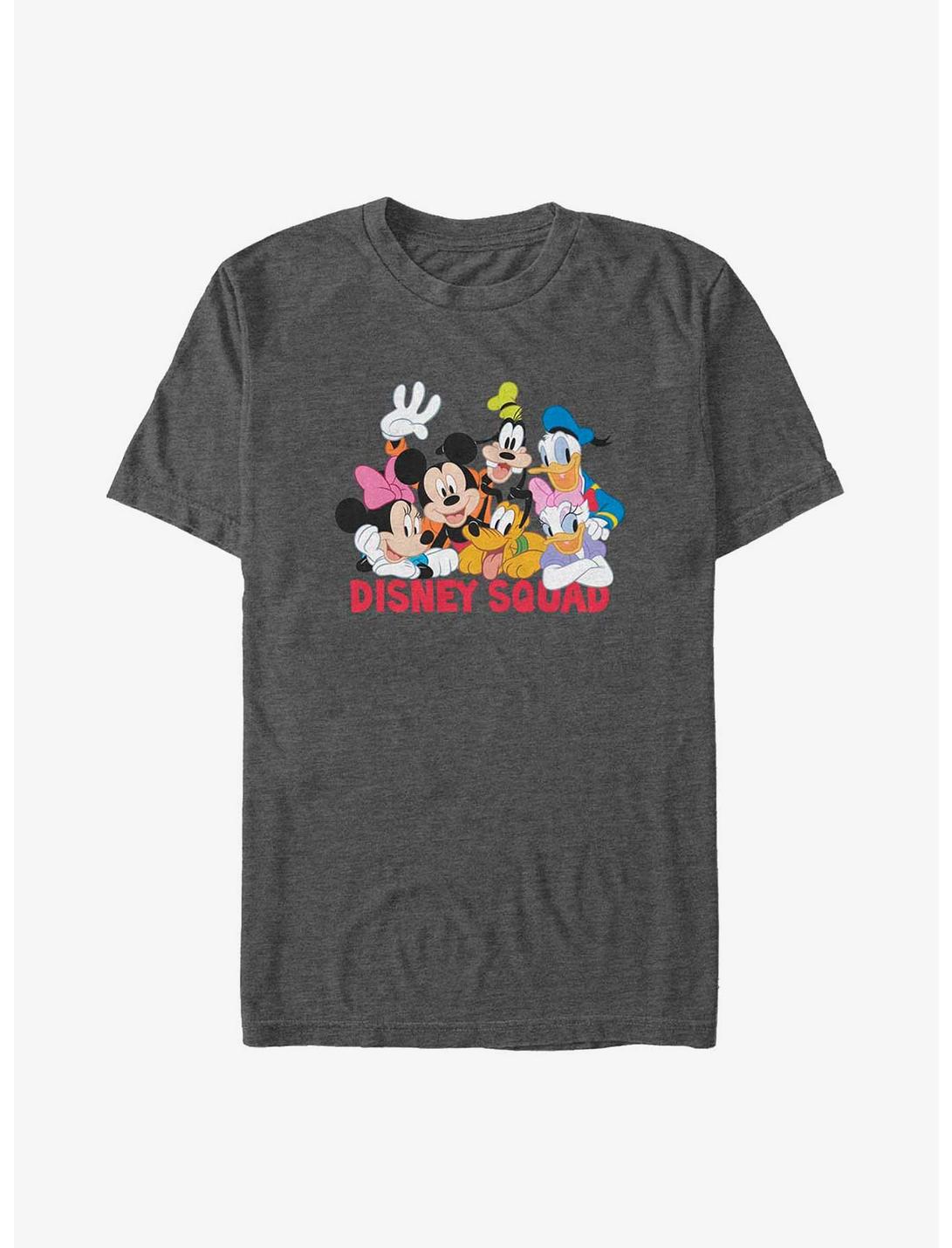 Disney Mickey Mouse Disney Squad Big & Tall T-Shirt, CHAR HTR, hi-res
