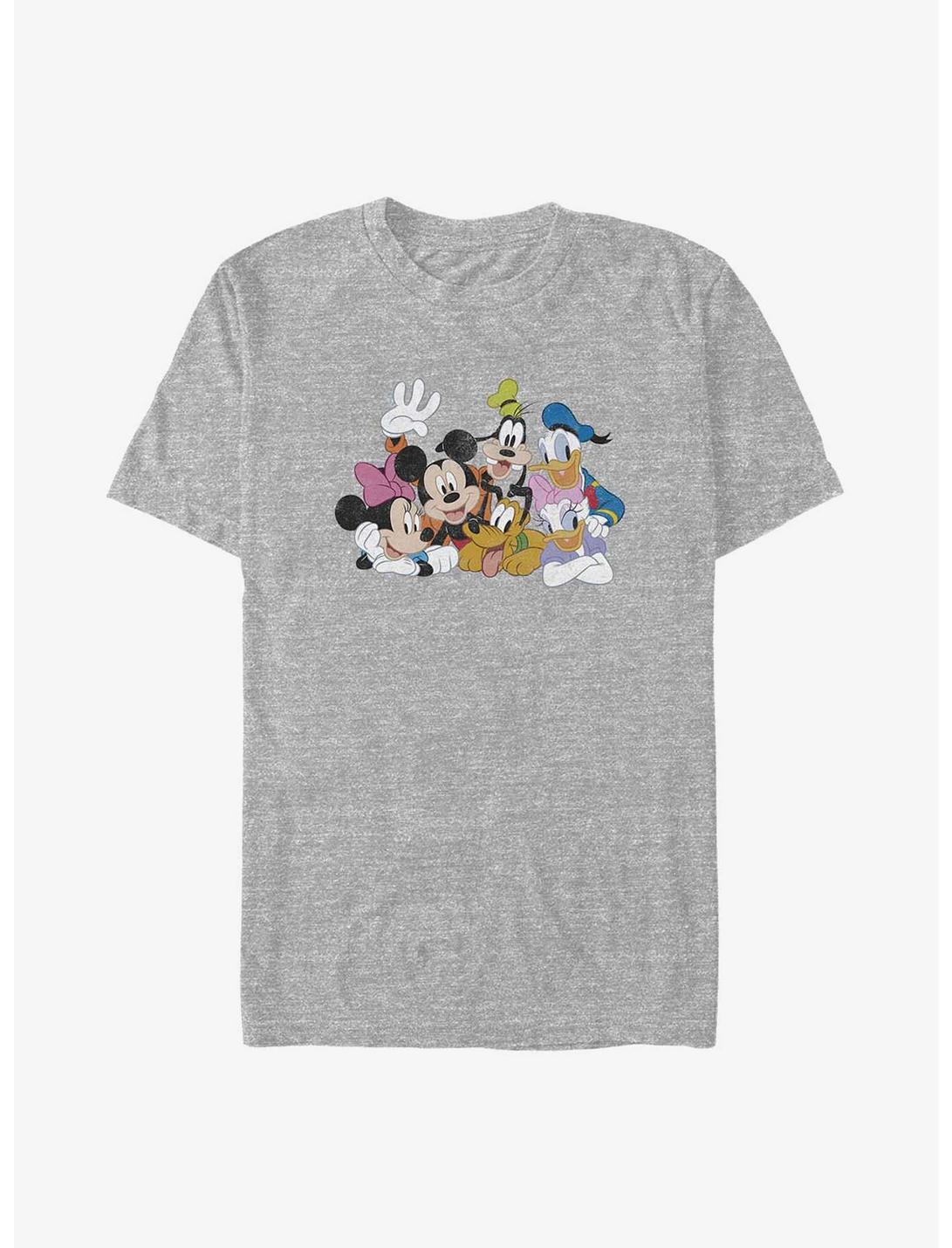 Disney Mickey Mouse Mickey Group Big & Tall T-Shirt, ATH HTR, hi-res