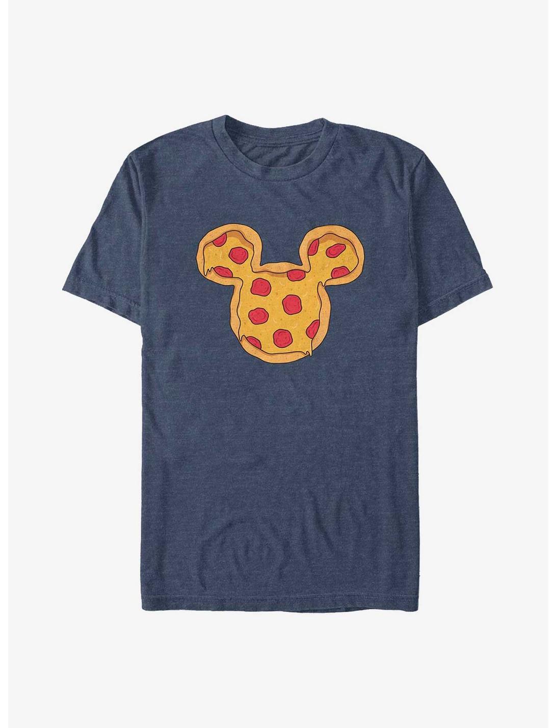 Disney Mickey Mouse Mickey Pizza Ears Big & Tall T-Shirt, NAVY HTR, hi-res