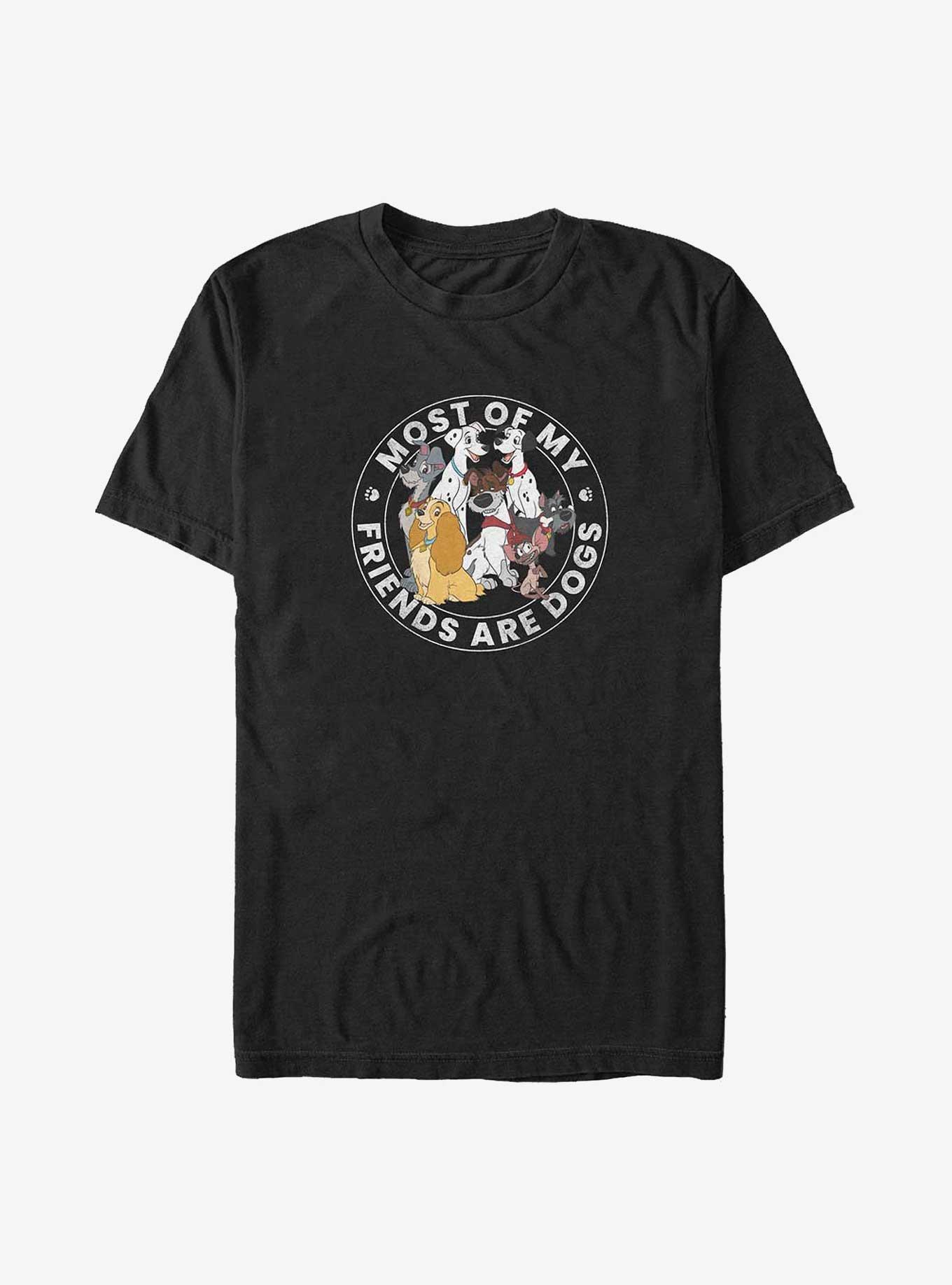 Disney Channel Most of My Friends Are Dogs Big & Tall T-Shirt, , hi-res