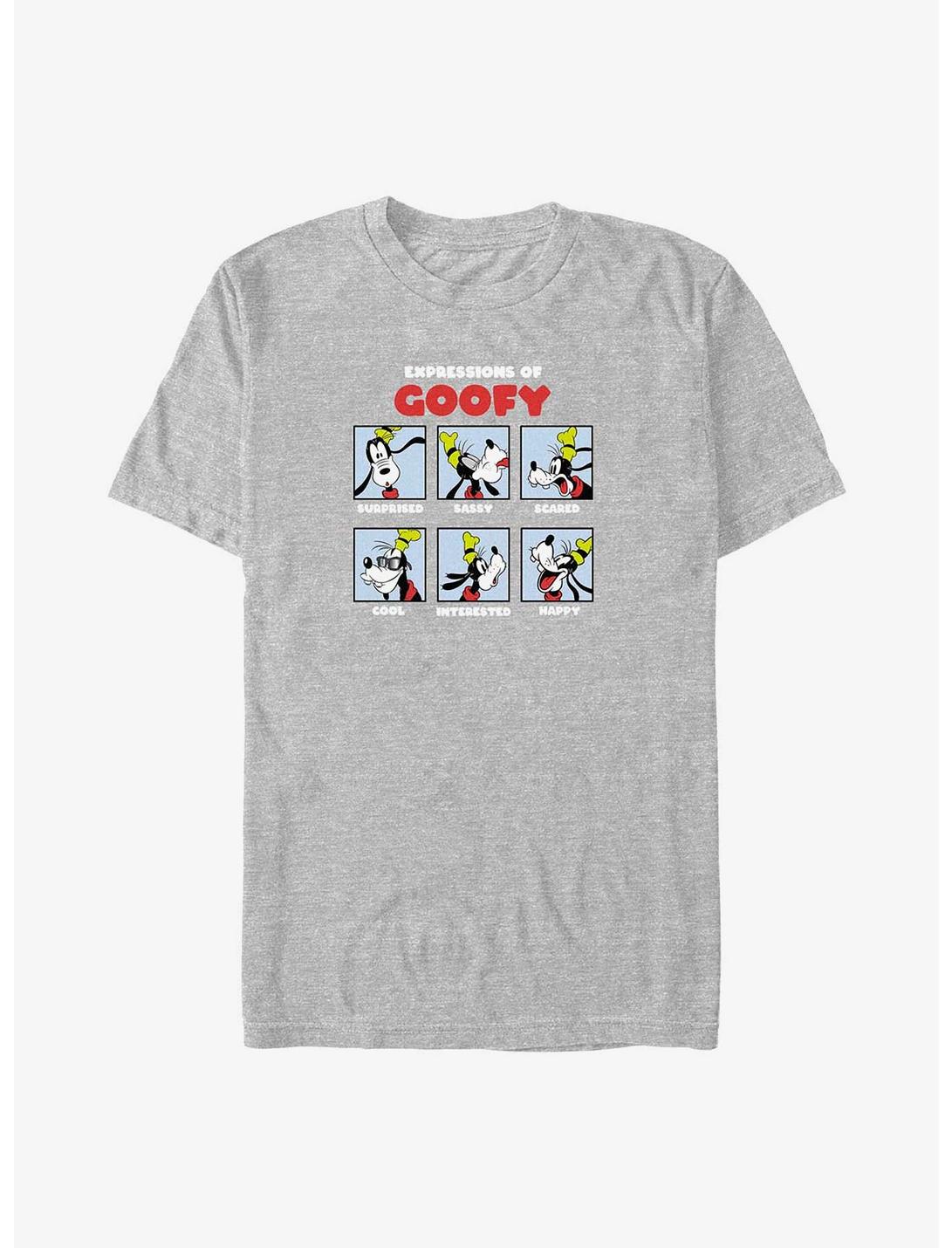 Disney Goofy Expressions of Goofy Big & Tall T-Shirt, ATH HTR, hi-res