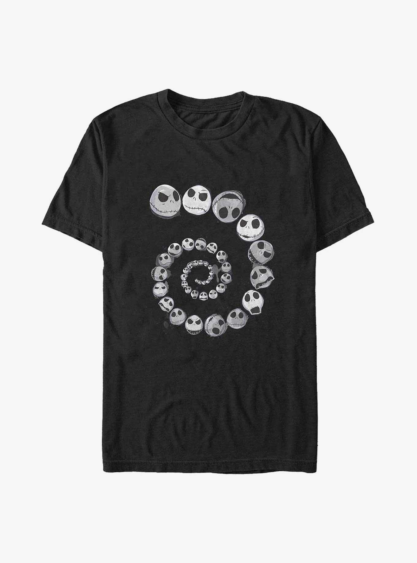 Disney The Nightmare Before Christmas Jack Emotions Spiral Big & Tall T-Shirt, , hi-res