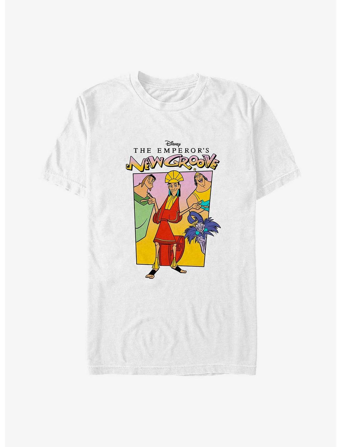 Disney The Emperor's New Groove Group Big & Tall T-Shirt, WHITE, hi-res