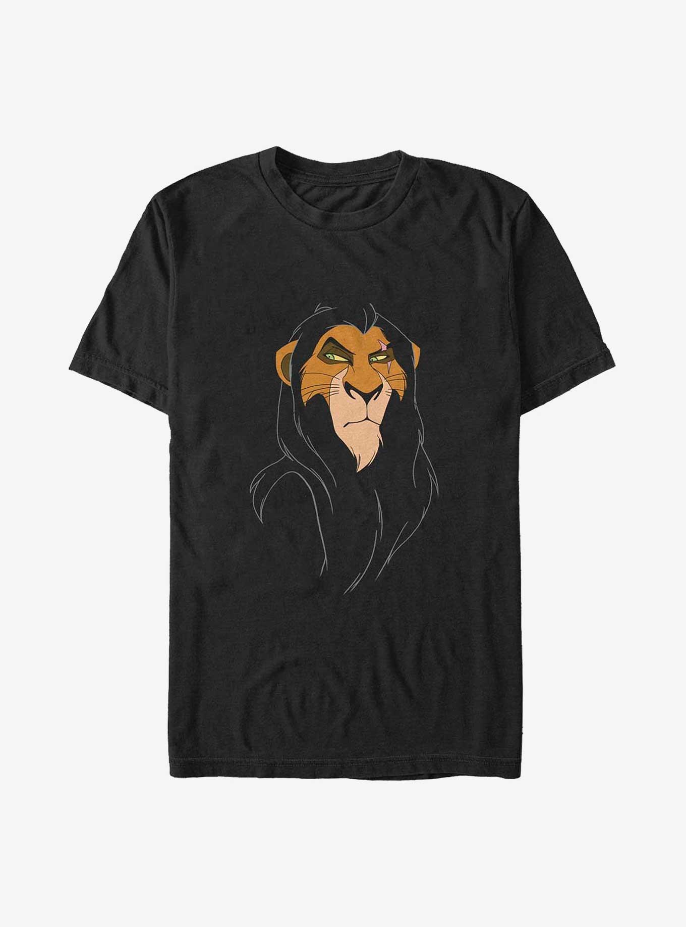 Disney The Lion King Big Face Scar Big & Tall T-Shirt, , hi-res