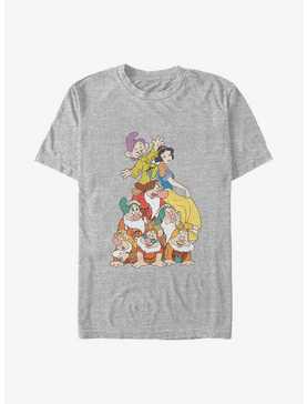 Disney Snow White and the Seven Dwarfs Squad Dwarf Stack Big & Tall T-Shirt, , hi-res