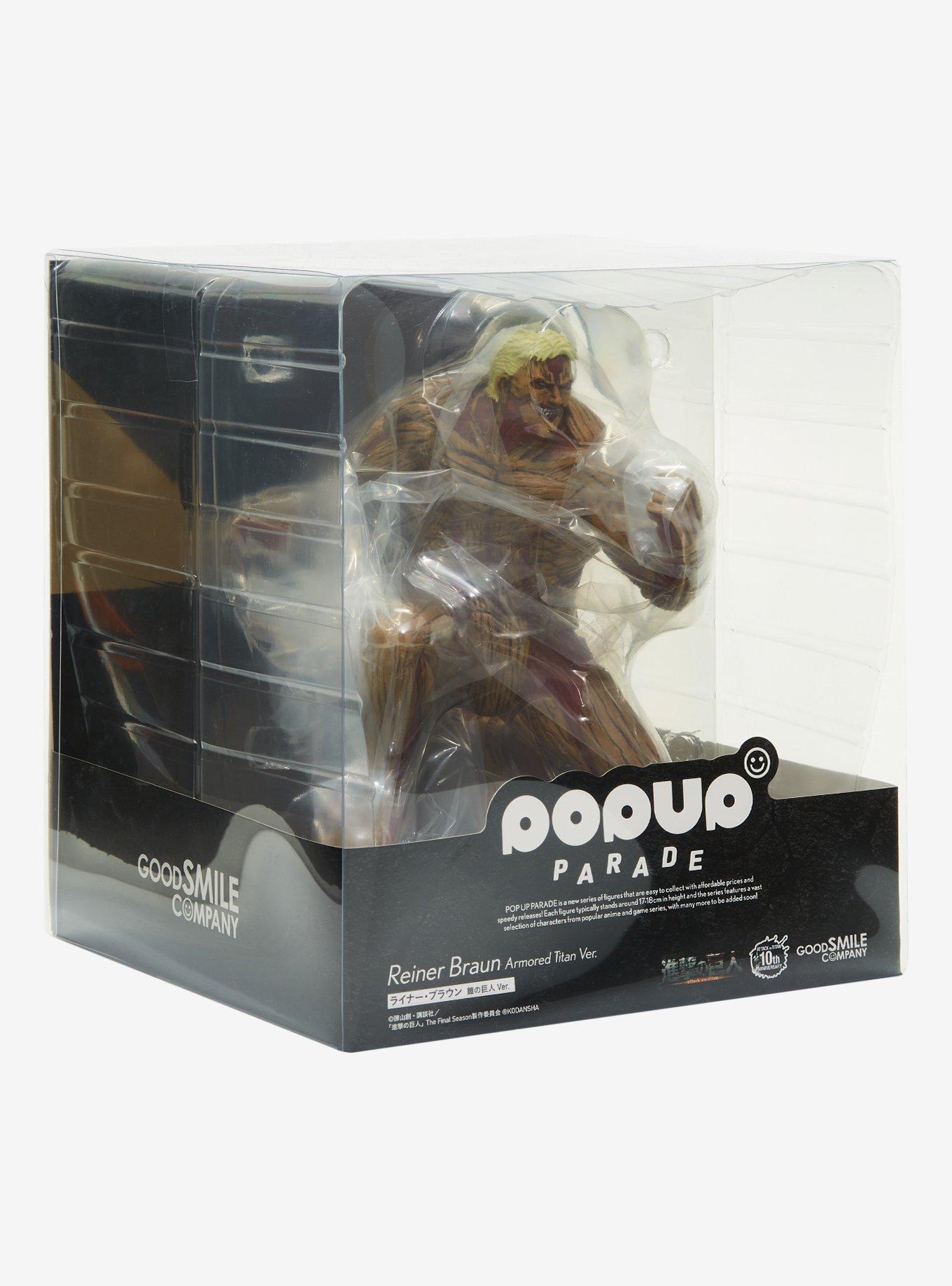 Good Smile Company Attack on Titan Pop up Parade Reiner Braun (Armored  Titan Ver.) Figure