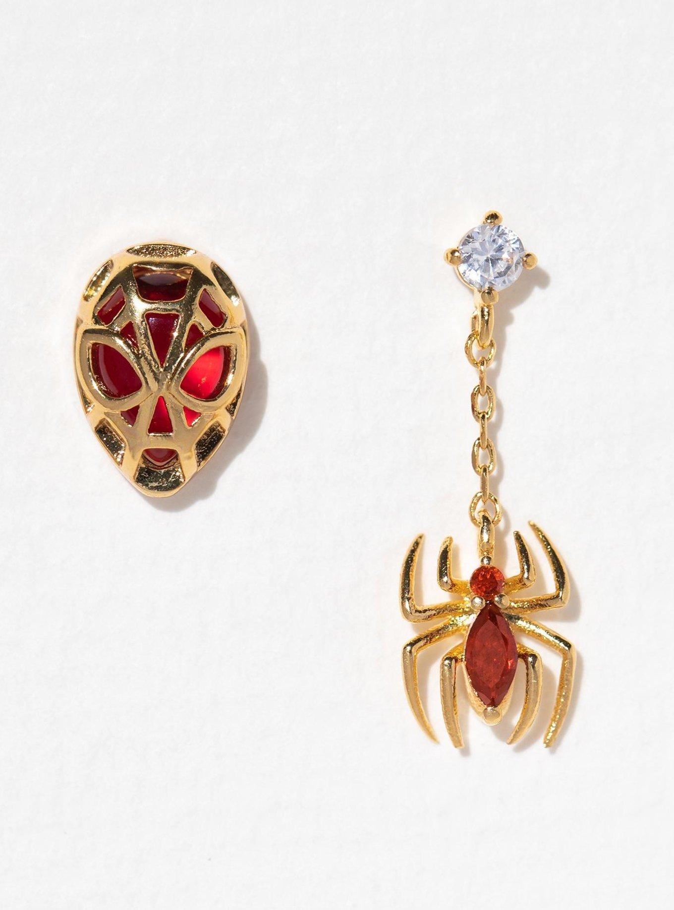 Marvel X Girls Crew Spider-Man Mismatch Earrings, , hi-res