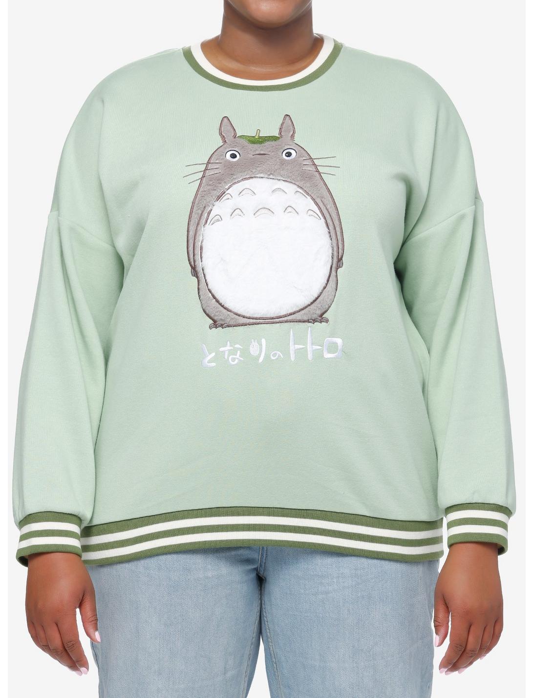 Studio Ghibli My Neighbor Totoro Girls Sweatshirt Plus Size, MULTI, hi-res