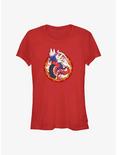 Pokemon Koraidon Sparkle Girls T-Shirt, RED, hi-res