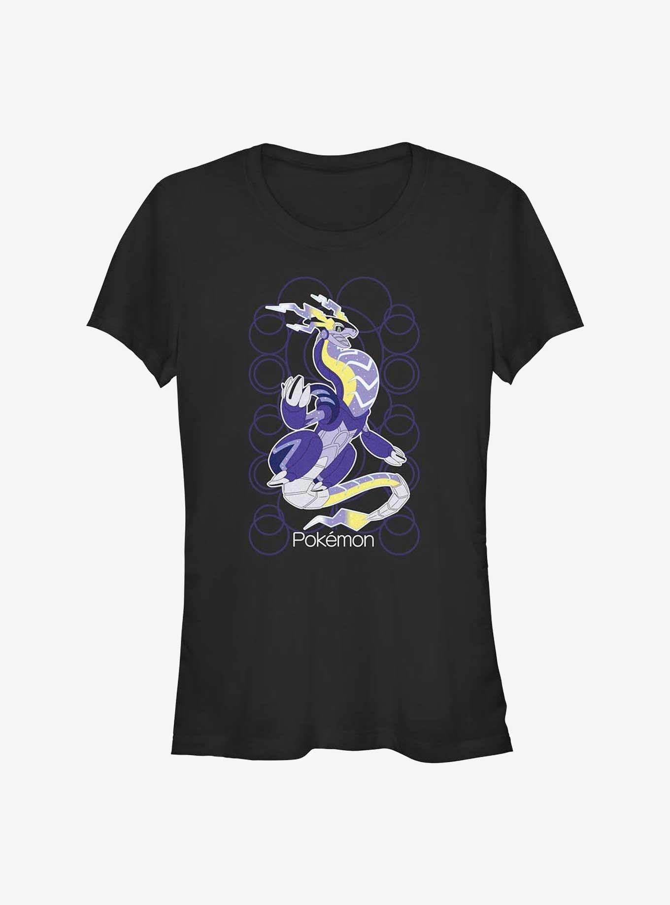 Pokemon Miraidon Girls T-Shirt, BLACK, hi-res