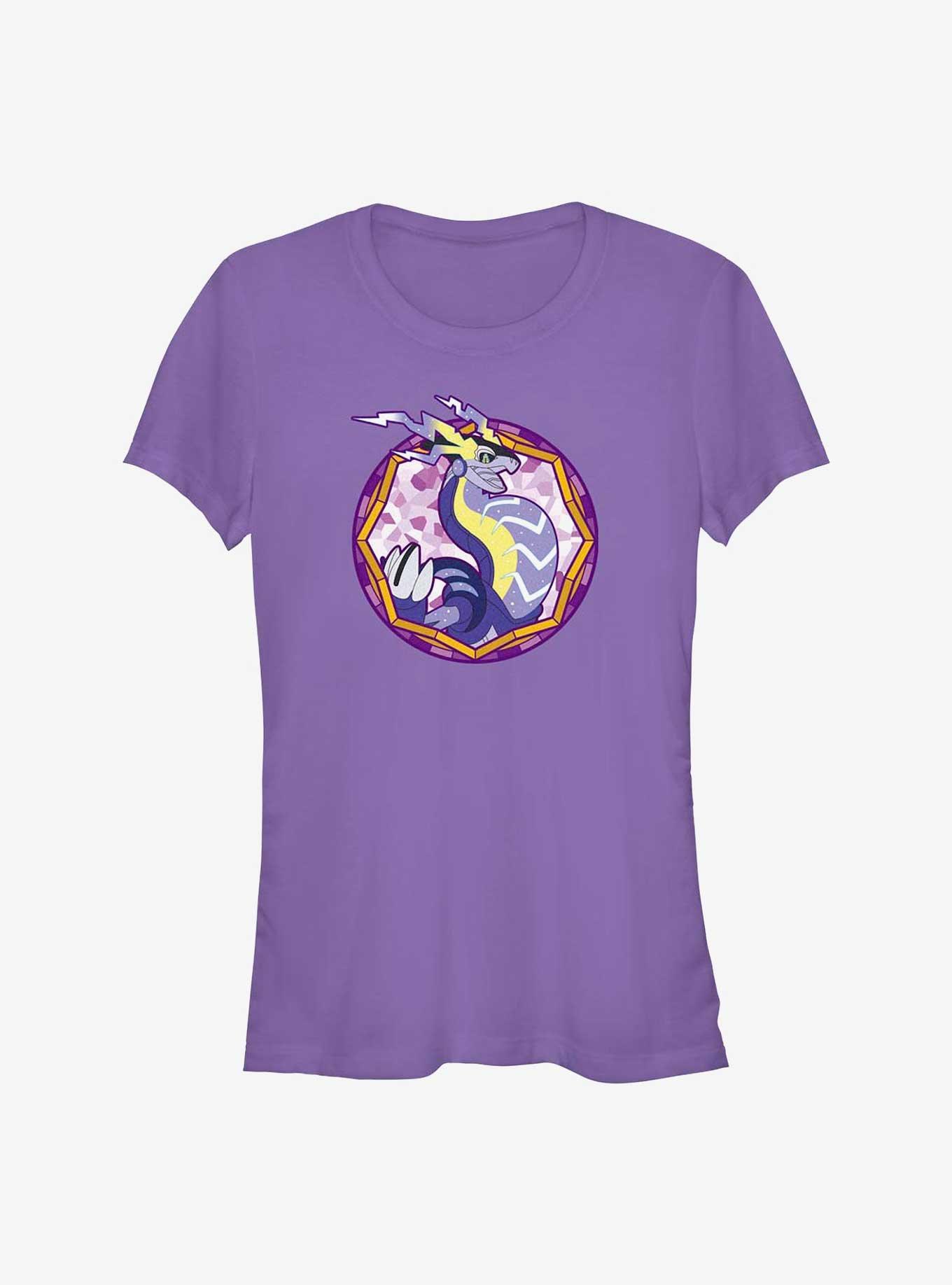 Pokemon Miraidon Sparkle Girls T-Shirt, PURPLE, hi-res