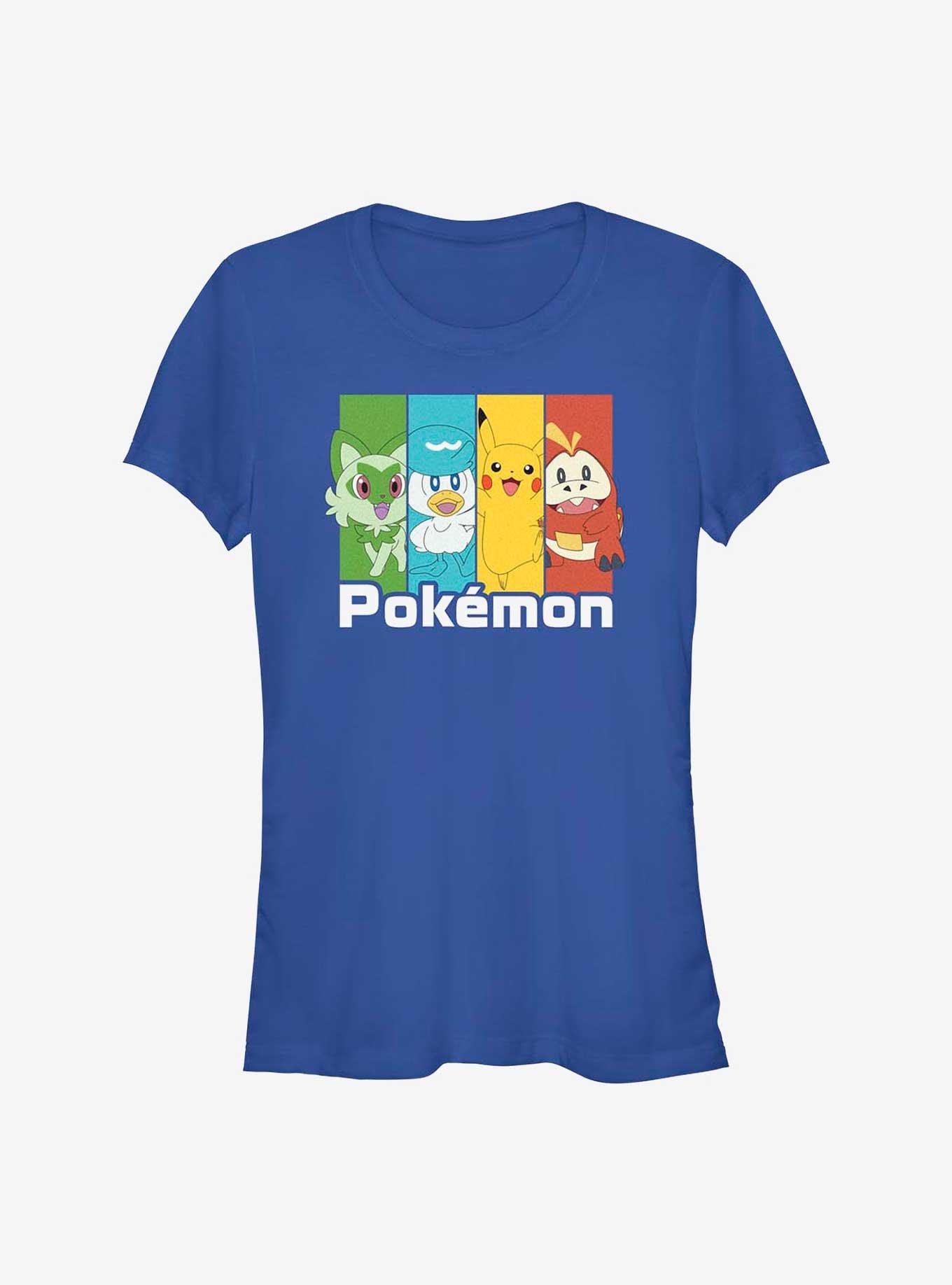 Pokemon New Friends Girls T-Shirt, ROYAL, hi-res