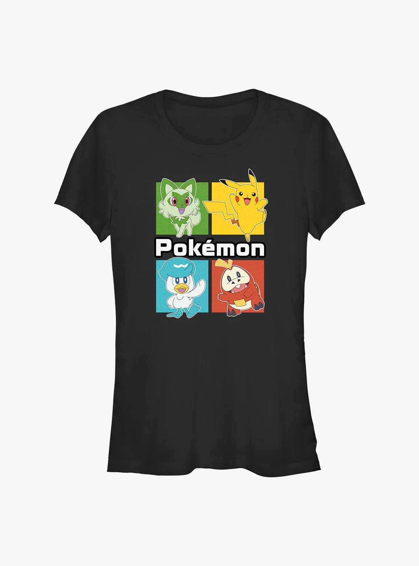 Pokemon Newest Starters Girls T-Shirt, , hi-res
