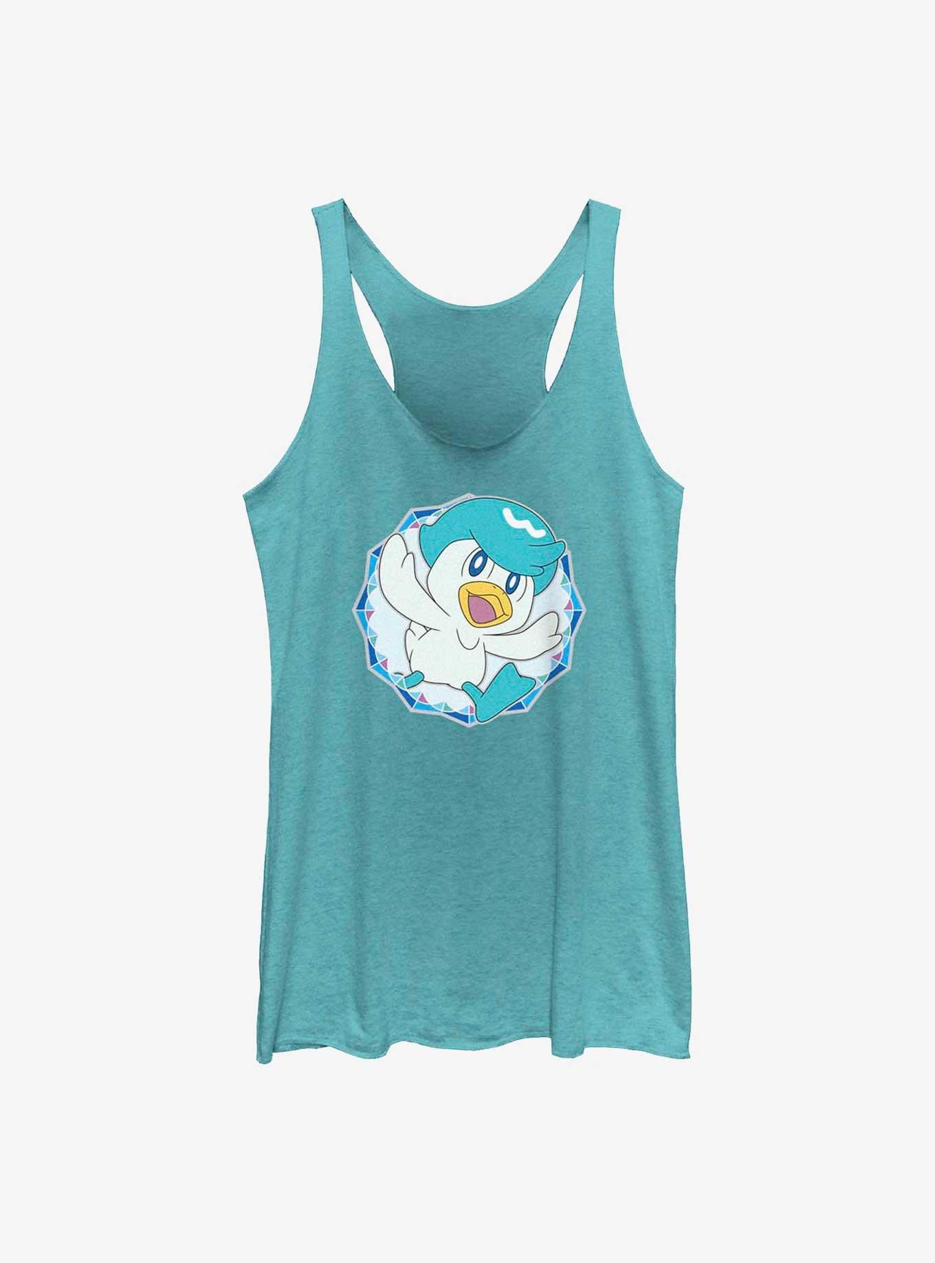 Pokemon Quaxly Sparkle Girls Tank, TAHI BLUE, hi-res