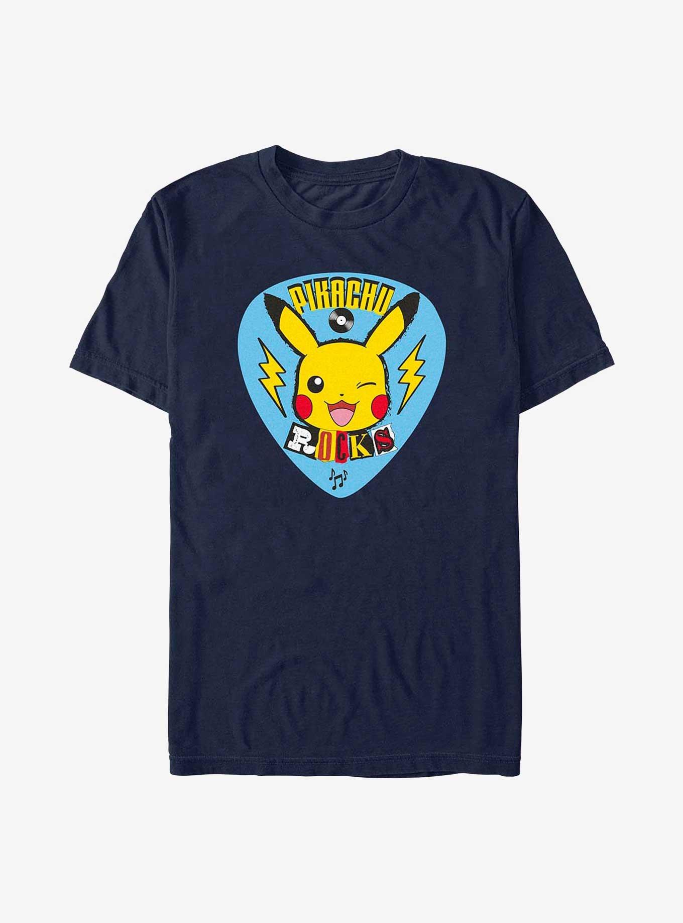 Pokemon Pikachu Rocks T-Shirt, NAVY, hi-res