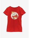 Pokemon Fuecoco Sparkle Youth Girls T-Shirt, RED, hi-res