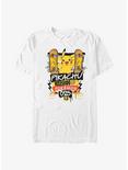 Pokemon Pikachu Charge Up T-Shirt, WHITE, hi-res