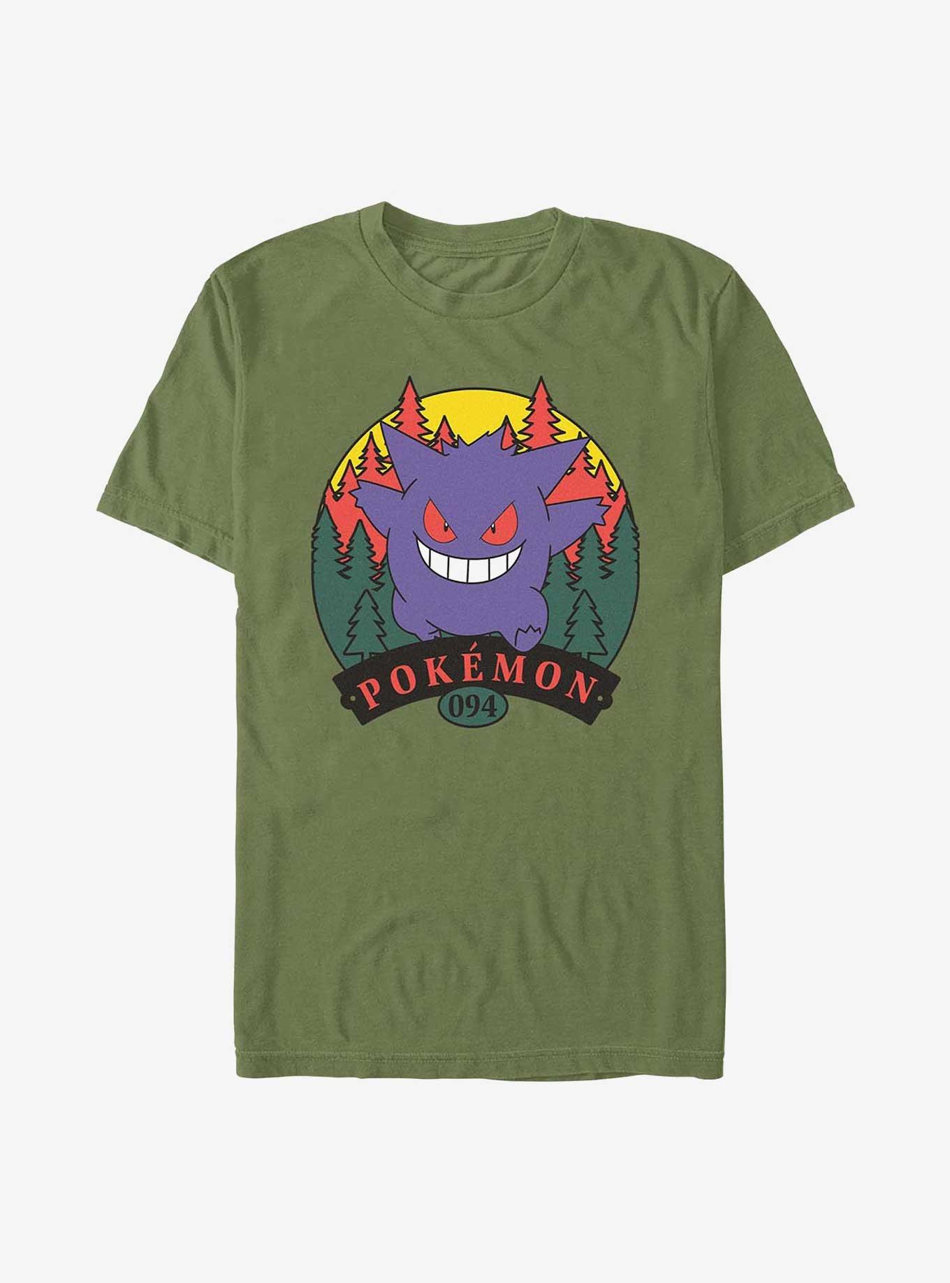 Pokemon Gengar Forest Attack T-Shirt, , hi-res