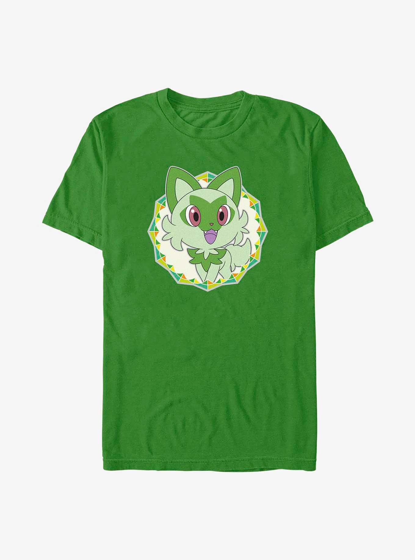 Pokemon Sprigatito Sparkle T-Shirt, , hi-res