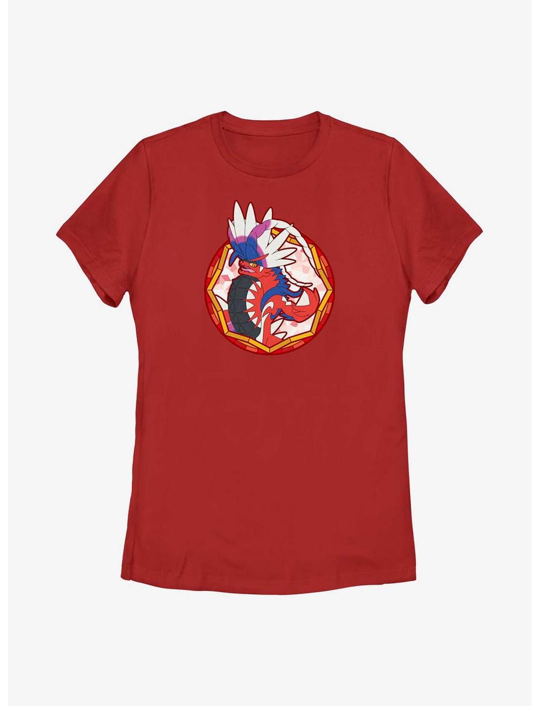 Pokemon Koraidon Sparkle Womens T-Shirt, RED, hi-res