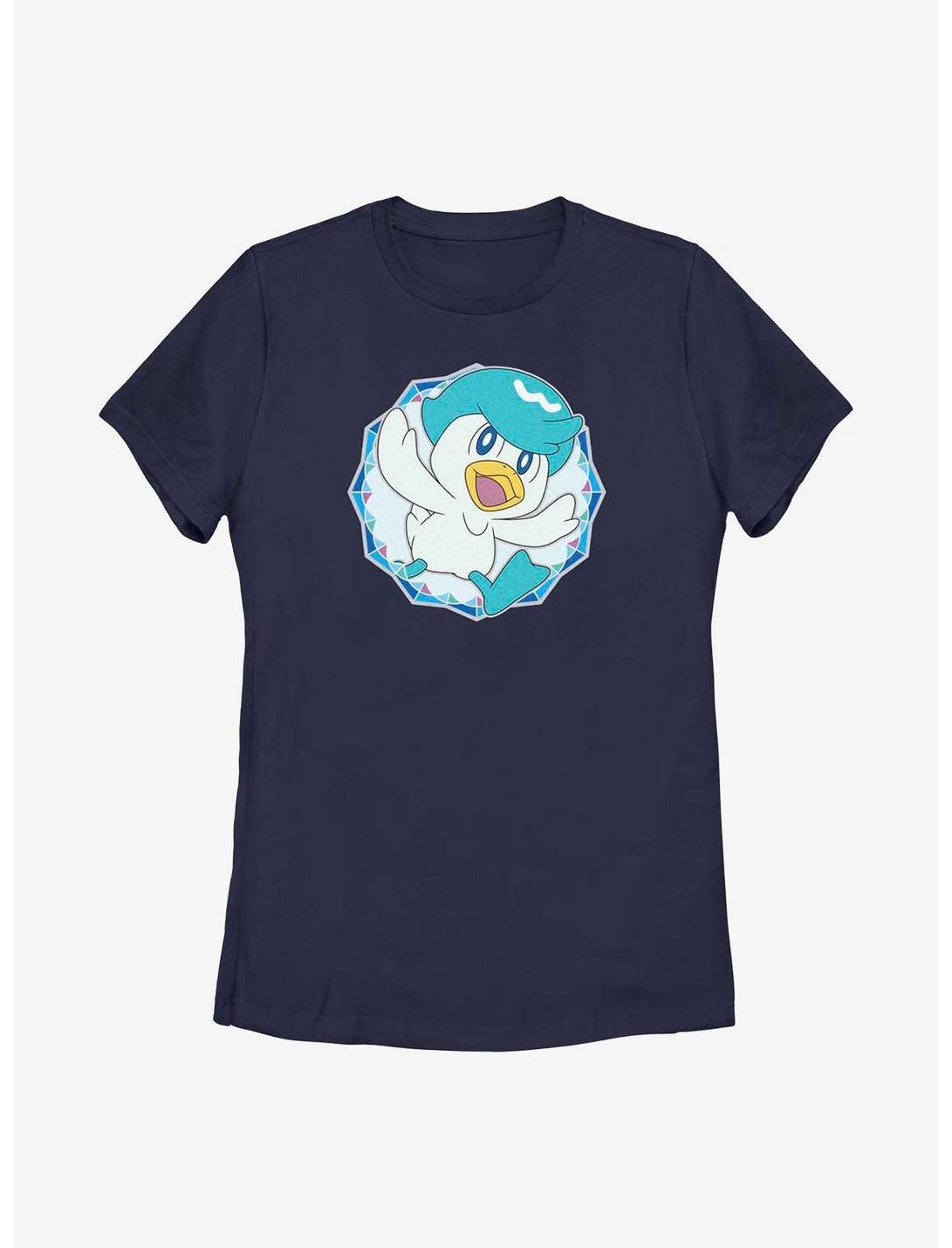Pokemon Quaxly Sparkle Womens T-Shirt, NAVY, hi-res