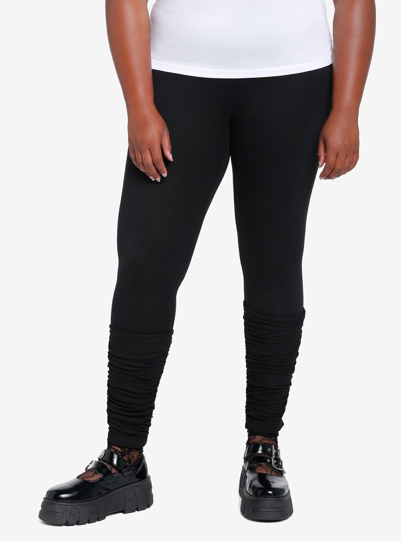 Sweet Society Leg Warmer Leggings Plus Size, , hi-res