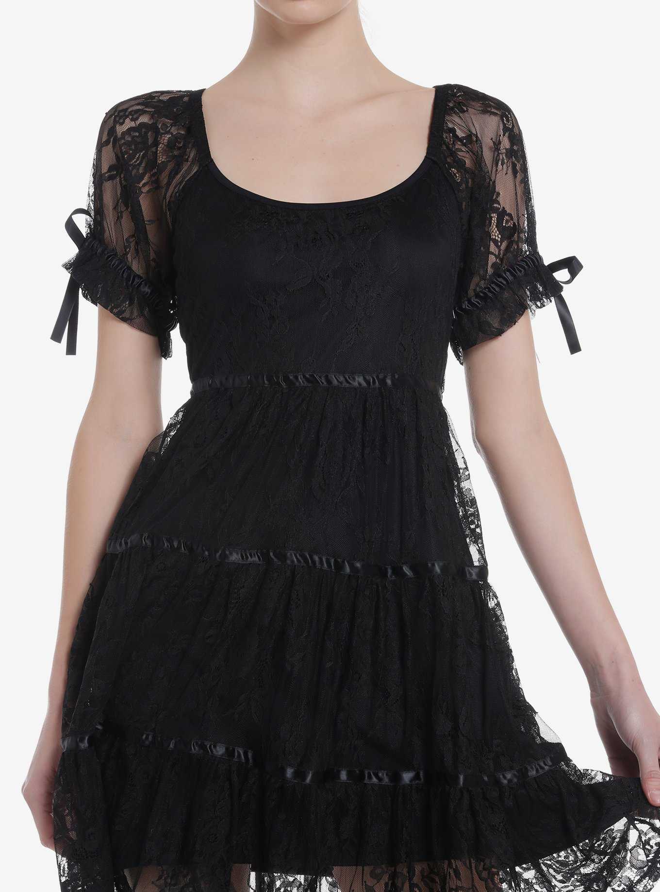 Hot topic black outlet dress