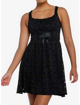 Cosmic Aura Black Lace Sweetheart Dress, , hi-res