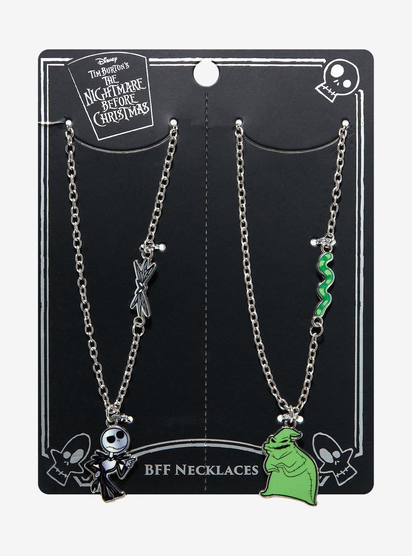  JewelryWe Nightmare Before Christmas Pocket Watch for