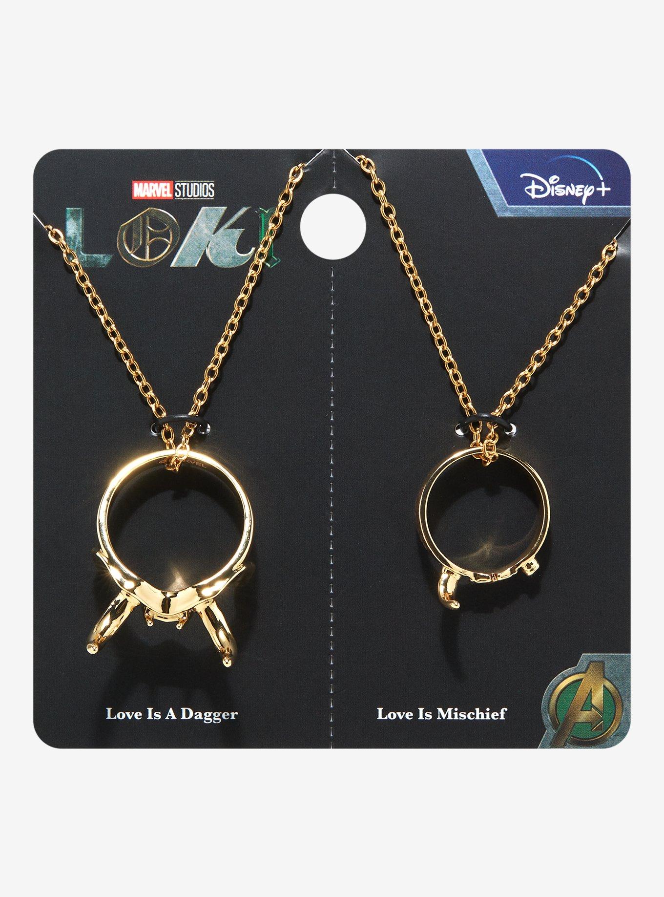 Lock & Key BFF Necklace SET - GOLD - Luna & Rose Jewellery