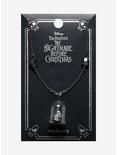 The Nightmare Before Christmas Zero Tombstone Domed Necklace, , hi-res
