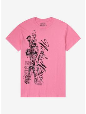 Nicki Minaj Sketch Boyfriend Fit Girls T-Shirt, , hi-res