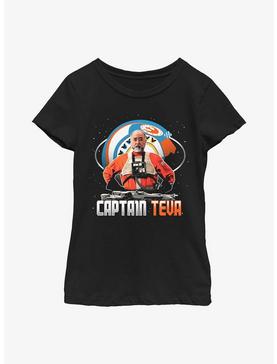 Star Wars The Mandalorian Captain Teva Youth Girls T-Shirt, , hi-res