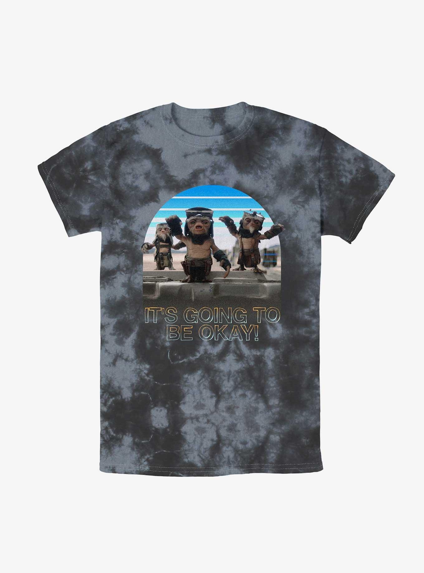 Star Wars The Mandalorian Anzellans Say It's Going To Be Okay Tie-Dye T-Shirt, BLKCHAR, hi-res