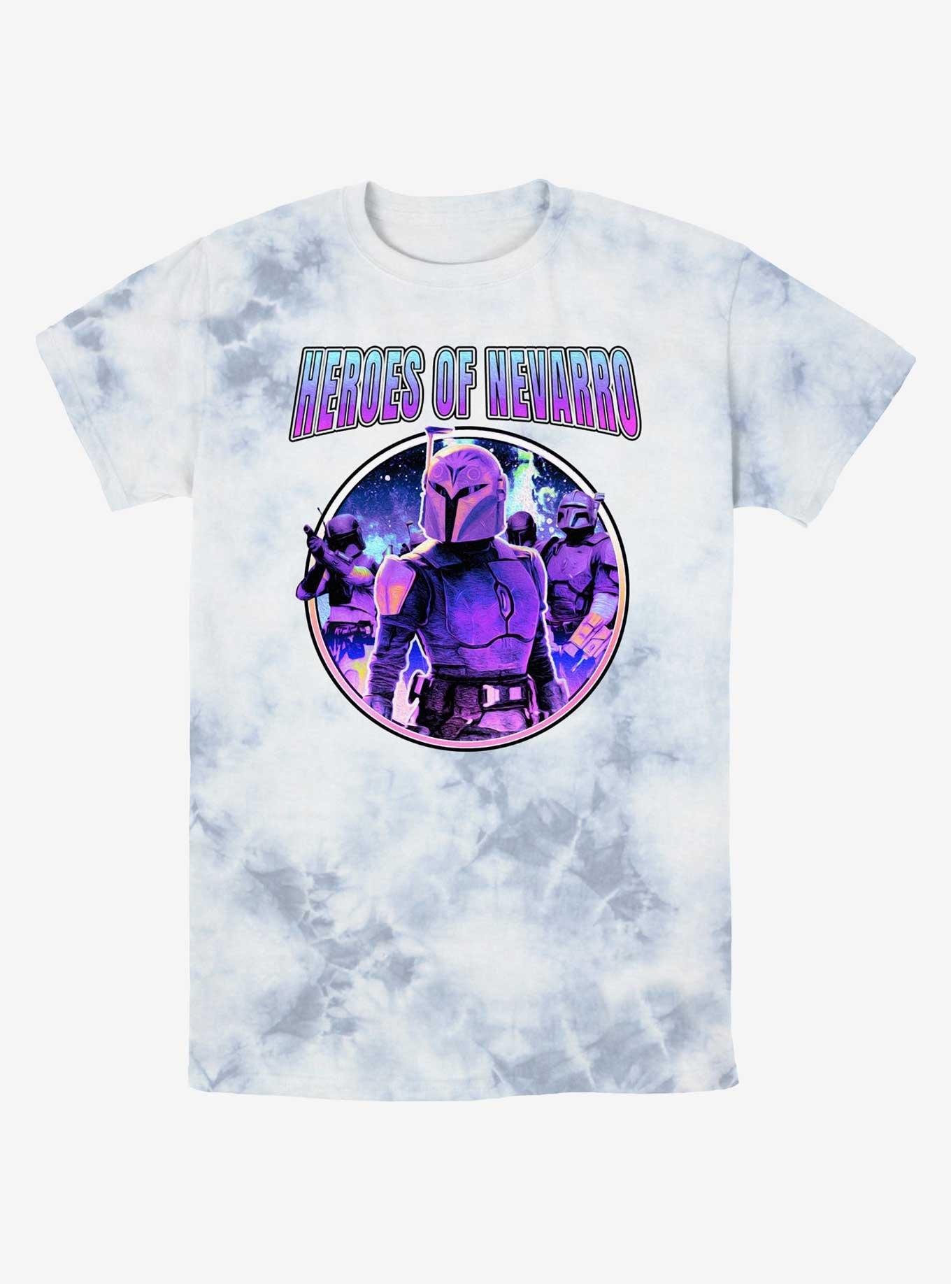 Star Wars The Mandalorian Heroes of Nevarro Tie-Dye T-Shirt, , hi-res