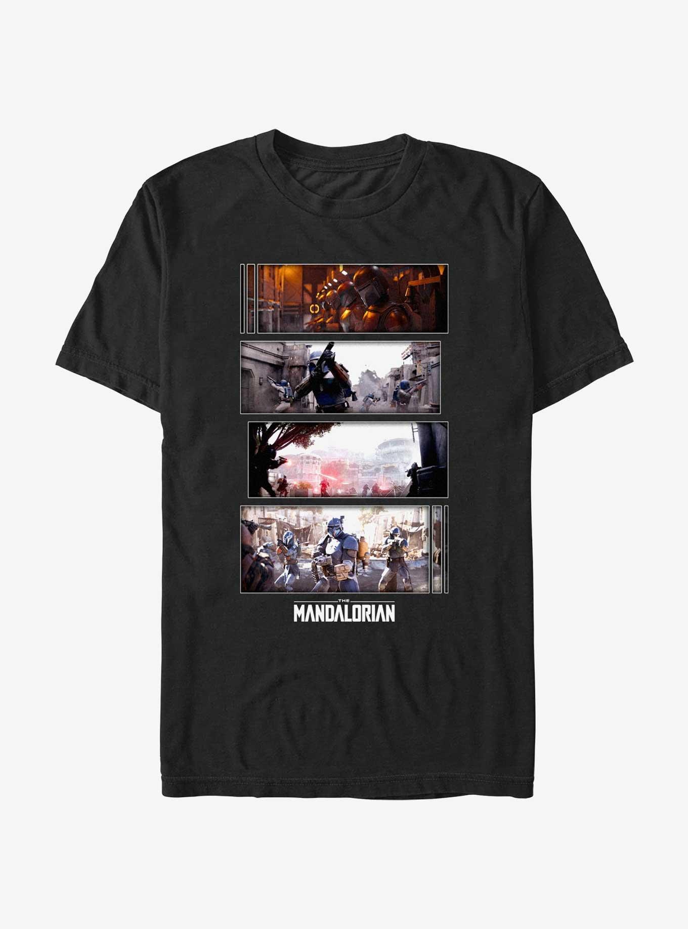 Star Wars The Mandalorian Battle Sequence T-Shirt, , hi-res