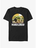 Star Wars The Mandalorian Grogu Playing With Stone Crabs T-Shirt, BLACK, hi-res