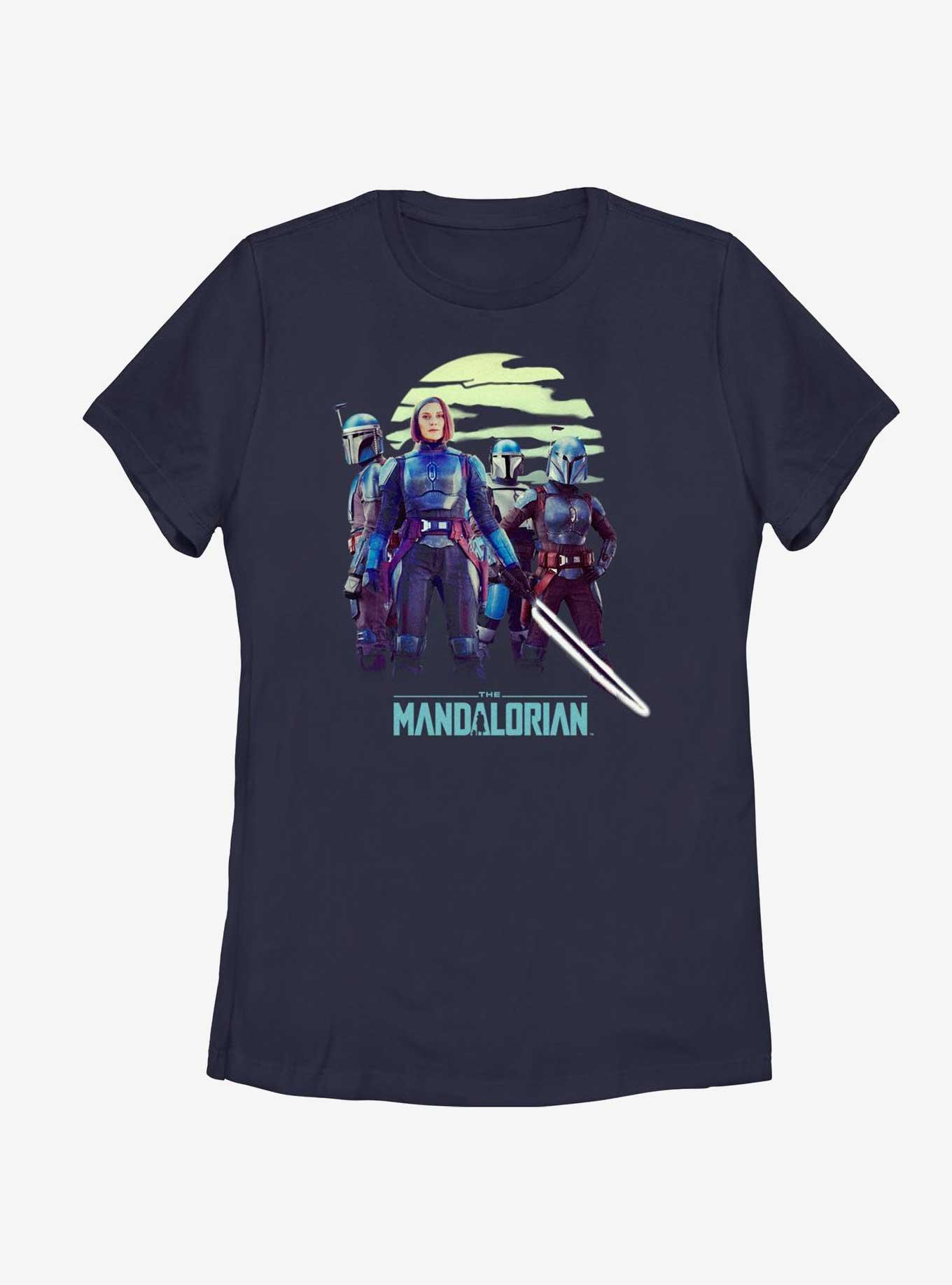 Star Wars The Mandalorian Bo-Katan Reigns Again Womens T-Shirt BoxLunch Web Exclusive, , hi-res