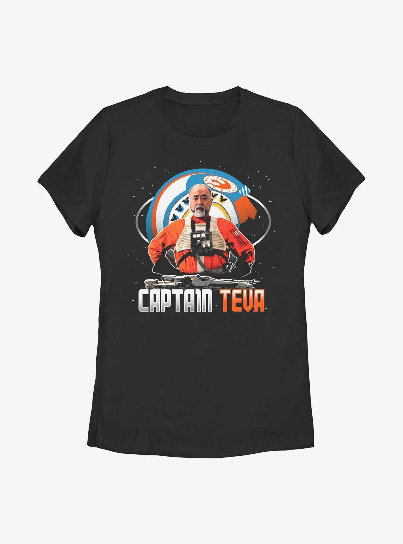 Star Wars The Mandalorian Captain Teva Womens T-Shirt, , hi-res