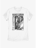 Star Wars The Mandalorian Kelleran Beq Poster Womens T-Shirt, WHITE, hi-res
