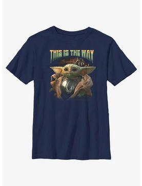 Star Wars The Mandalorian Grogu Clan of Two Youth T-Shirt BoxLunch Web Exclusive, , hi-res