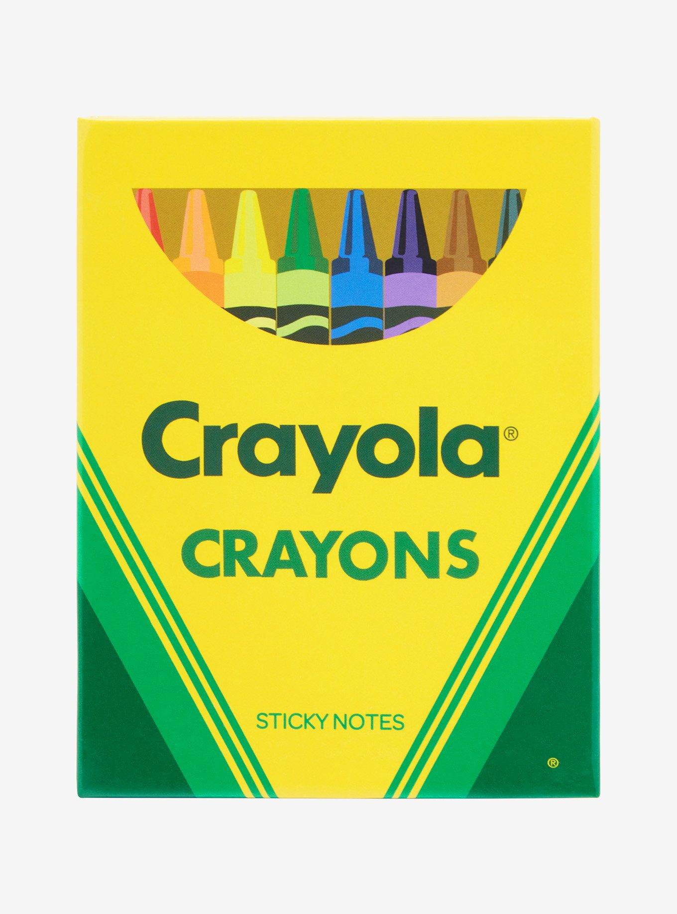 Crayola Crayons Sticky Note Set, , hi-res