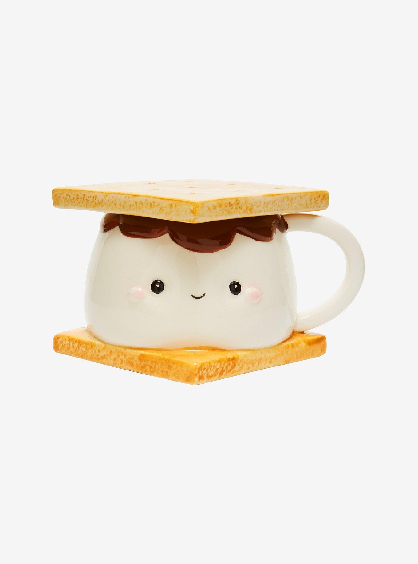 S'mores Figural Mug with Lid, , hi-res