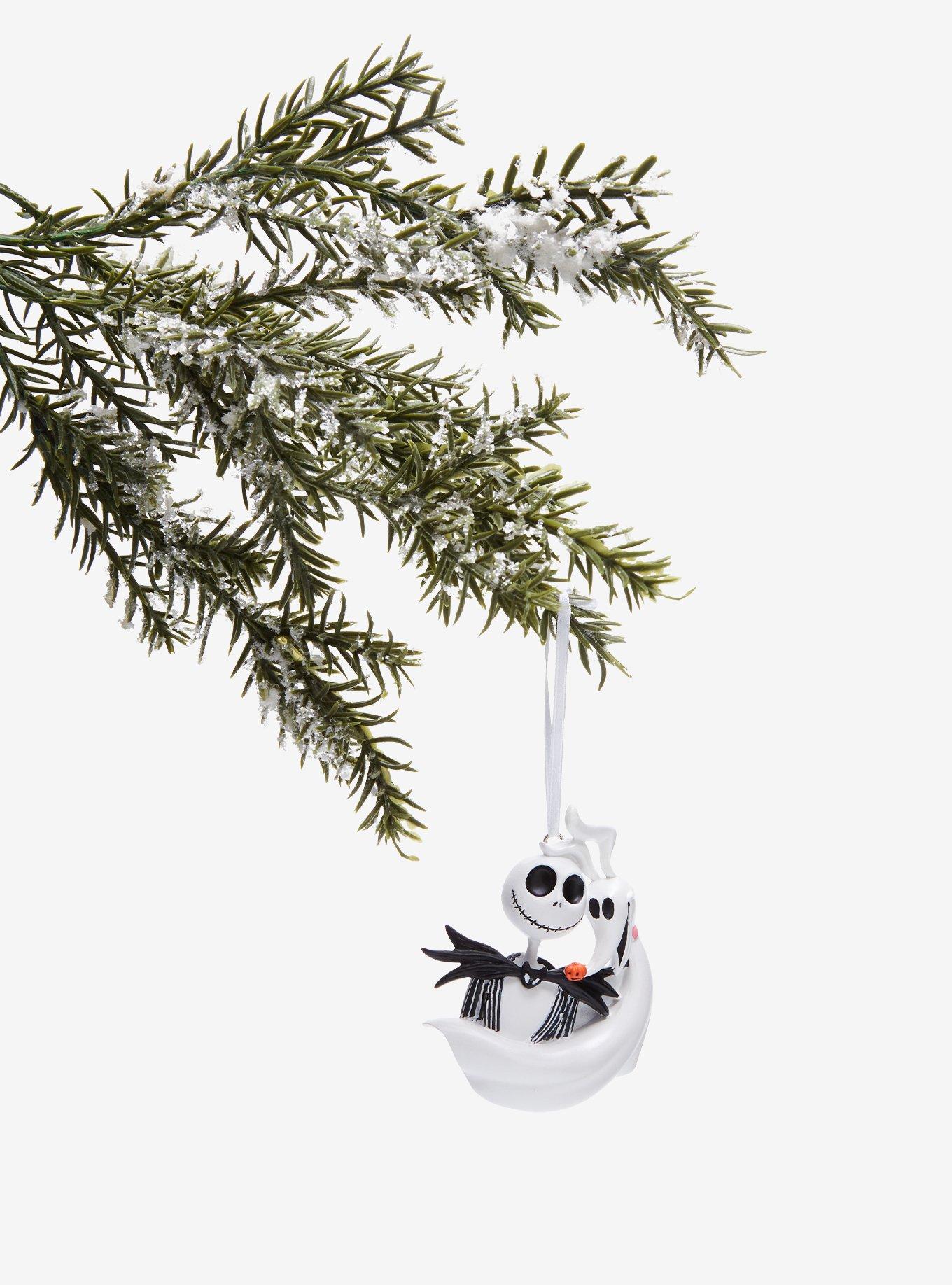 Hallmark Ornaments Disney The Nightmare Before Christmas Jack Skellington & Zero Ornament, , hi-res
