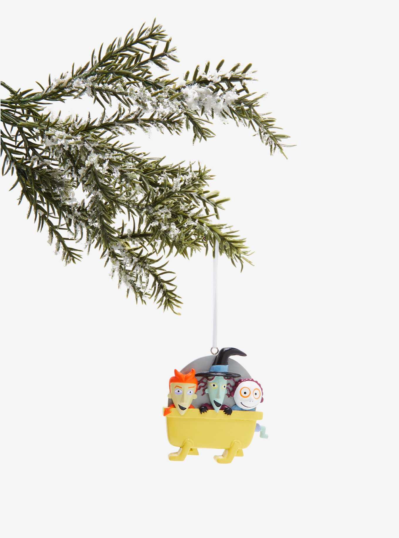 Hallmark Ornaments Disney The Nightmare Before Christmas Lock, Shock, & Barrel Bathtub Ornament, , hi-res