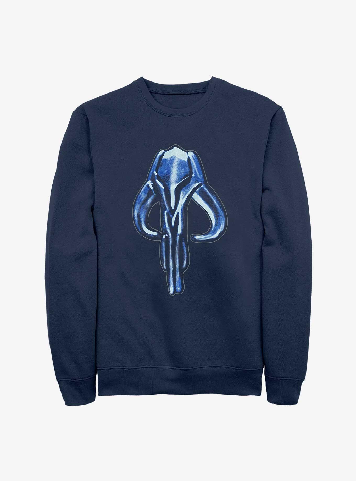 Star Wars The Mandalorian Beskar Mythosaur Sweatshirt, NAVY, hi-res