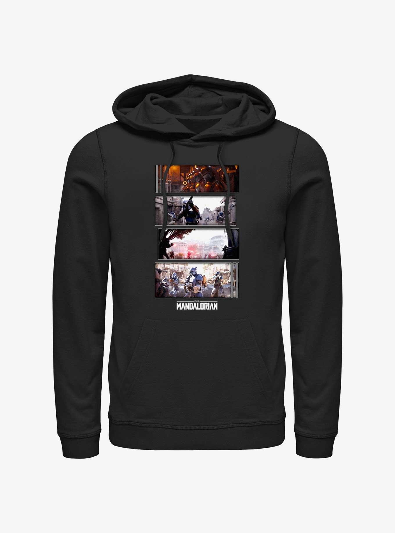 Star Wars The Mandalorian Battle Sequence Hoodie, , hi-res