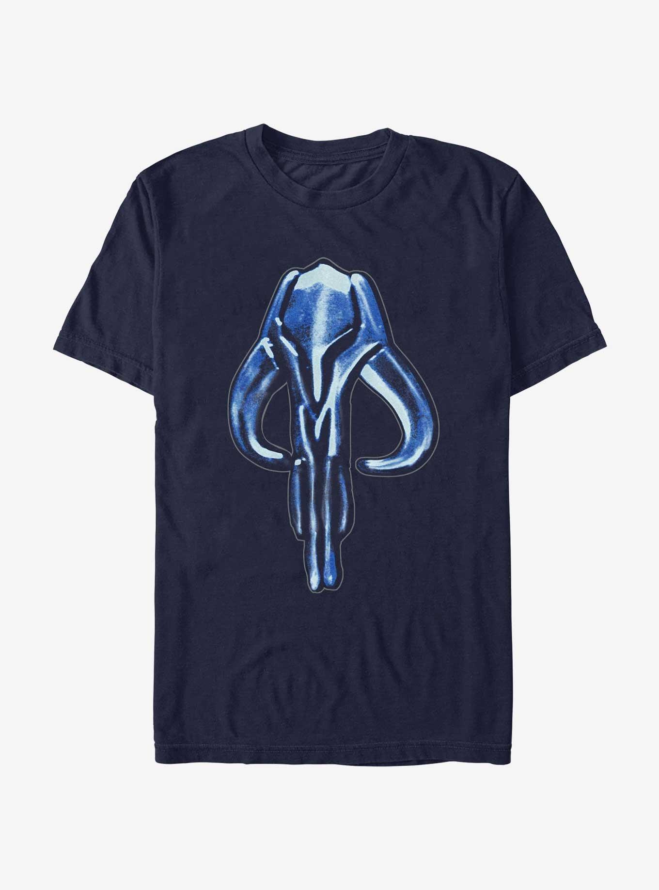 Star Wars The Mandalorian Beskar Mythosaur T-Shirt, NAVY, hi-res