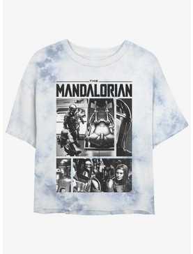 Star Wars The Mandalorian Plazir-15 Droid Recommissioning Tie-Dye Womens Crop T-Shirt, , hi-res